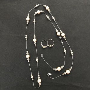 Seasonal Whispers necklace and earrings